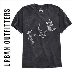 Brand New Urban Outfitters Koy Fish Washed Tee